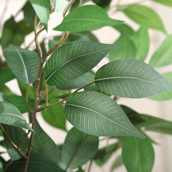 Artificial Ficus Tree with Ceramic Planter