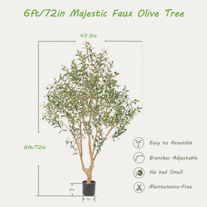 Artificial Olive Tree – Indoor & Outdoor Faux Plant