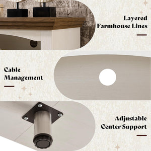 70" Fireplace TV Stand with Electric Fireplace