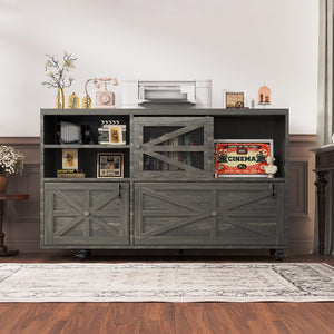 2-Drawer Lateral File Cabinet with Lock