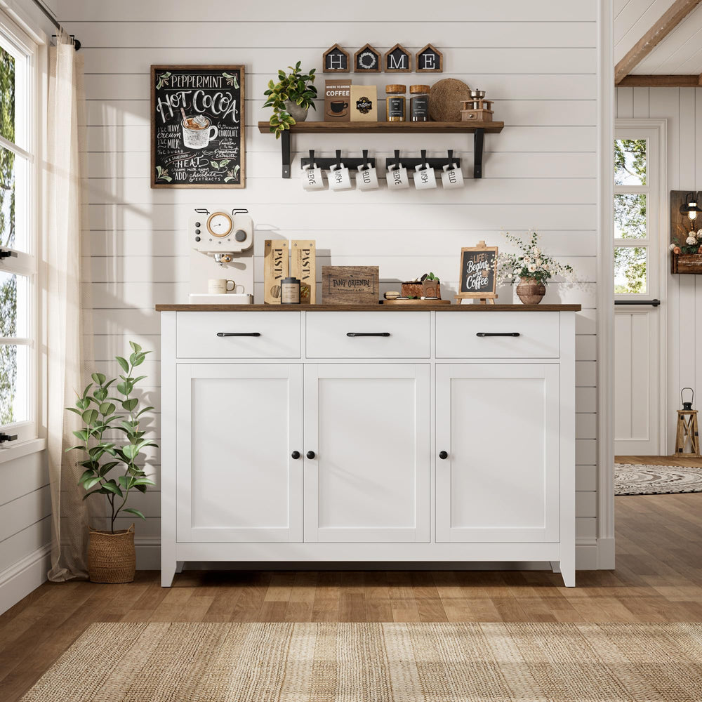 47" Buffet Cabinet with Storage & Drawers
