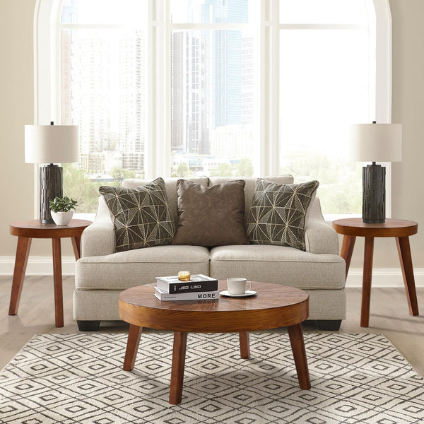 Round Coffee Table Set of 3 – Farmhouse Nesting Tables
