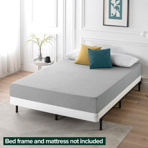 4-Inch No-Assembly Folding Metal Box Spring Mattress Foundation