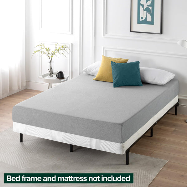 4-Inch No-Assembly Folding Metal Box Spring Mattress Foundation