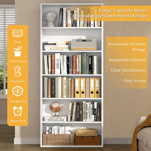 6-Tier Floor Standing Bookcase