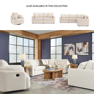 Swivel Glider Rocker Recliner with Hidden Storage – Beige