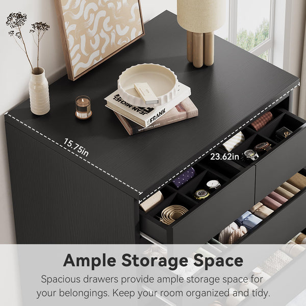 7-Drawer Tall Vertical Dresser with Jewelry Storage