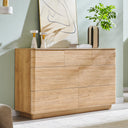 52" Wide 7-Drawer Dresser with Push-to-Open Storage