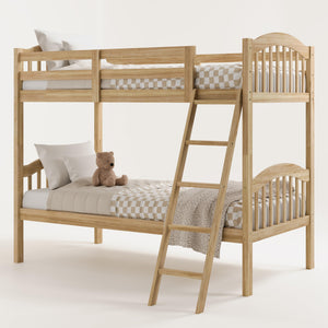 Twin Over Twin Bunk Bed — Convertible, GREENGUARD Gold Certified