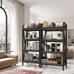 4-Tier Adjustable Baker's Rack with Metal Frame