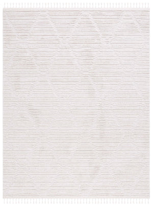 8x10 Moroccan Shag Area Rug – Geometric Diamond Pattern
