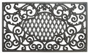 Cast Iron Decorative Doormat – Heavy Duty Outdoor Entrance Mat