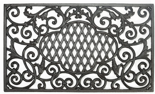 Cast Iron Decorative Doormat – Heavy Duty Outdoor Entrance Mat