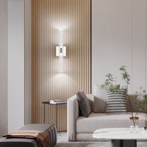 Crystal LED Bathroom Vanity Wall Sconce