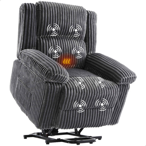 Power Lift Recliner Chair with Heat and Massage