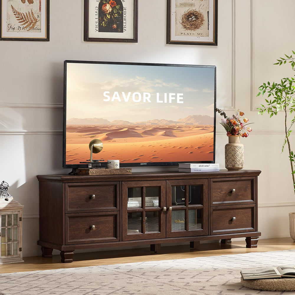 Farmhouse TV Stand & Coffee Table Set