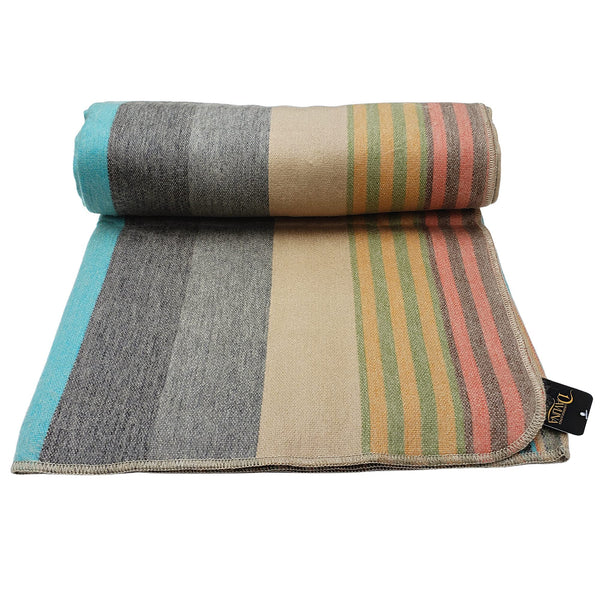 Alpaca Wool Throw Blanket – Soft, Lightweight & Hypoallergenic
