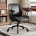 Mid-Back Ergonomic Office Chair with Wheels