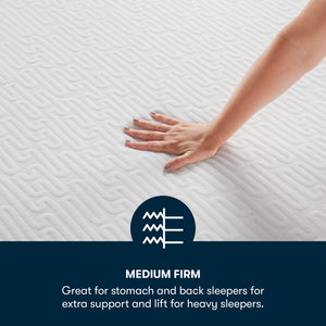 Cooling Gel Memory Foam Mattress – Medium-Firm Support, CertiPur-US Certified