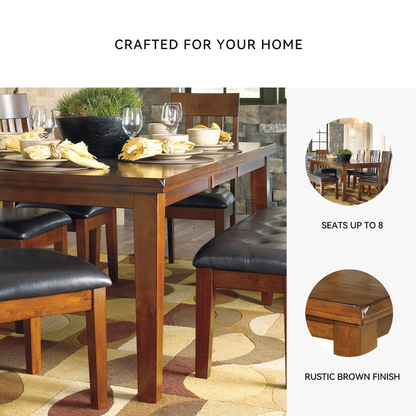Extendable Dining Table with Butterfly Leaf