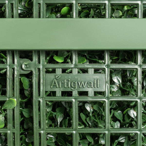 Freestanding Artificial Boxwood Hedge Privacy Screen