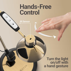 Gesture Control LED Swing Arm Desk Lamp