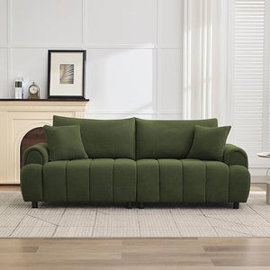88" Oversized Boucle 3-Seater Sofa