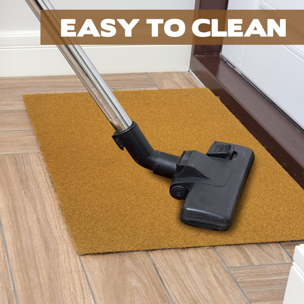 Coir Doormat Set 30x17 Inch – 12 Pack, Blank DIY Mats with Non-Slip Rubber Backing
