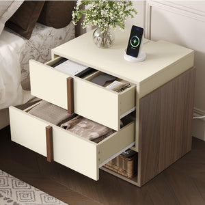 3-Piece Bedroom Set – 6-Drawer Dresser & 2 Charging Nightstands