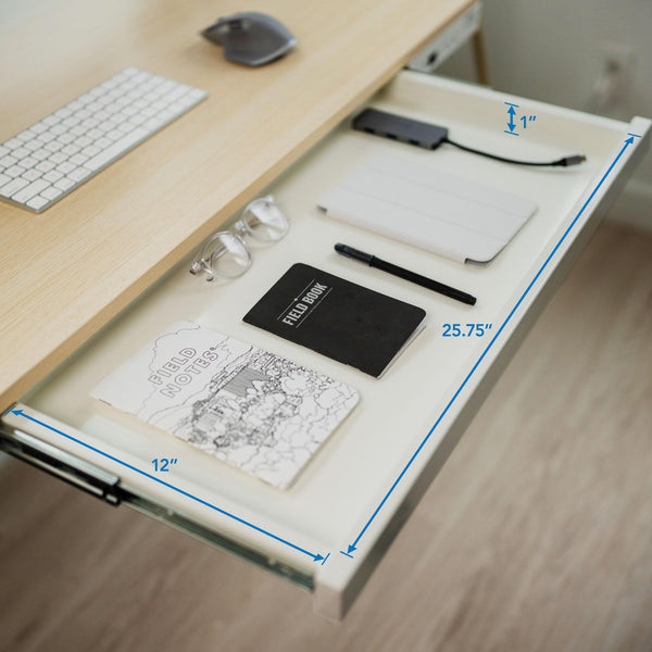 Electric Standing Desk with Drawer – Adjustable Height Sit-Stand Desk
