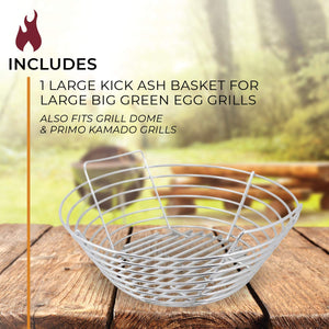 Stainless Steel Charcoal Ash Basket for Kamado Grills