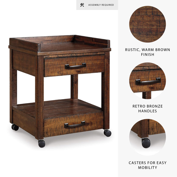 Printer Stand with Drawers, Shelves, Outlets & USB Ports