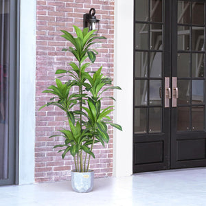 Tall Artificial Dracaena Tree – Indoor Fake Plant Decor