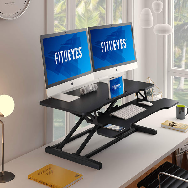 Height Adjustable Standing Desk Converter 36-Inch