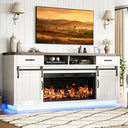70-Inch Fireplace TV Stand with 36-Inch Electric Fireplace