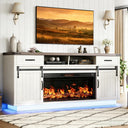 70" Fireplace TV Stand with 36" Electric Fireplace