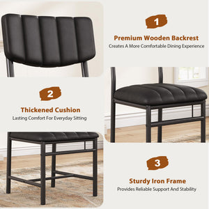 Upholstered Dining Chairs Set of 4