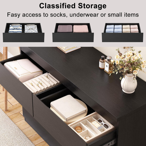 8-Drawer Dresser with Deep Storage