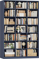 86" Tall 21-Cube Bookshelf – 7-Tier Open Storage Bookcase
