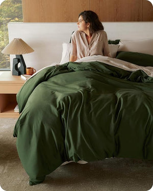 Organic Cotton Duvet Cover Set – Queen & King