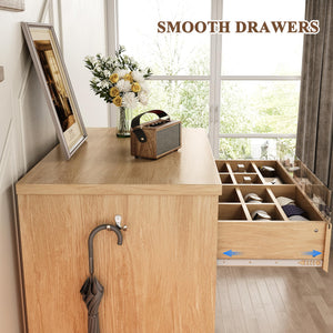 5-Drawer Dresser with LED Light