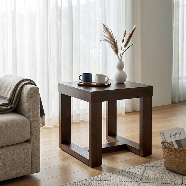 Mid-Century Square End Table