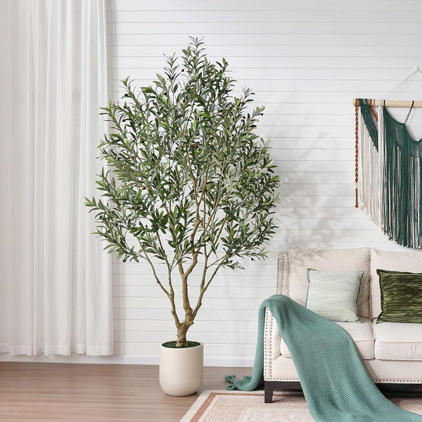 Artificial Olive Tree – 8FT Indoor with Planter