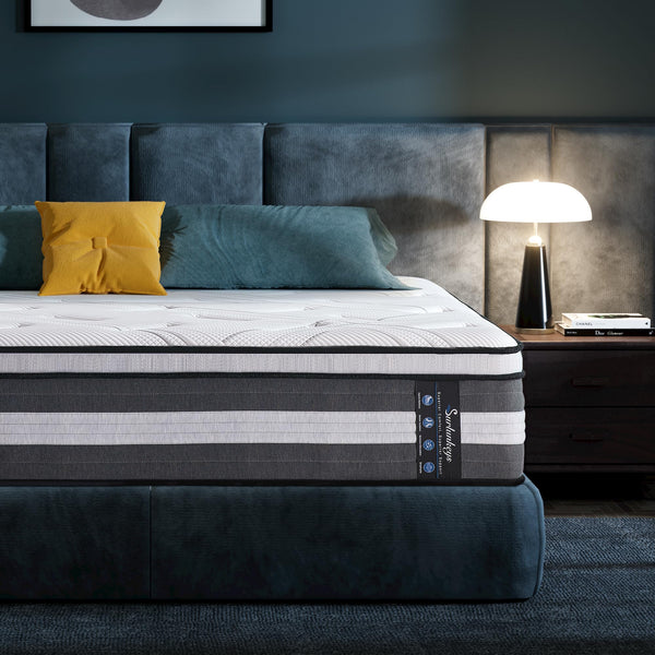 14-Inch Medium Plush Hybrid Mattress with Memory Foam
