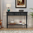 Console Table with 3 Drawers & Open Shelf