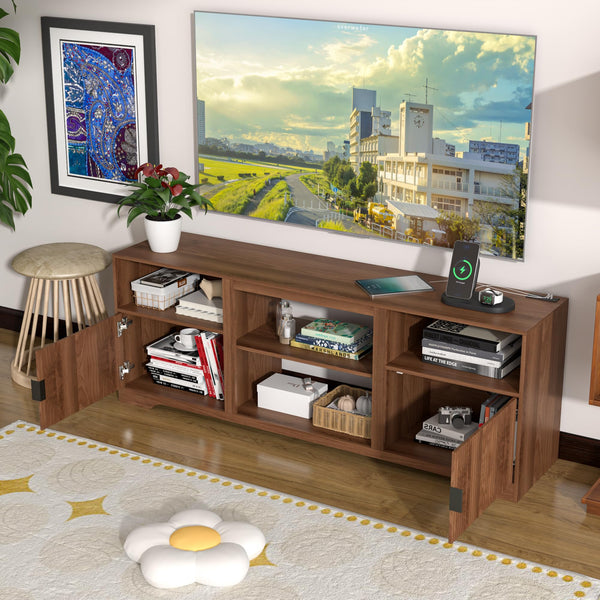 Fluted TV Stand for TVs up to 80"