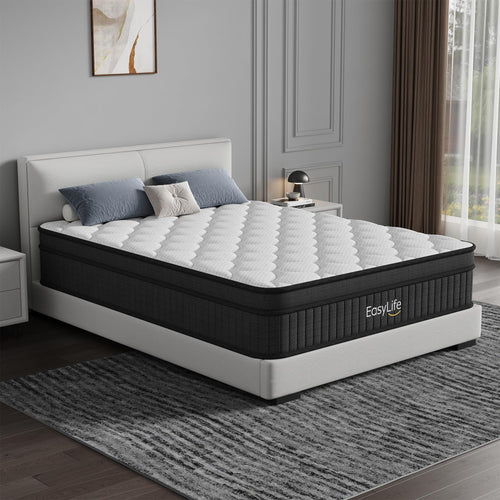 12-Inch Hybrid Full Mattress with Pocketed Springs & Memory Foam