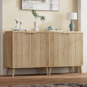Buffet Cabinet with Adjustable Shelves & Doors