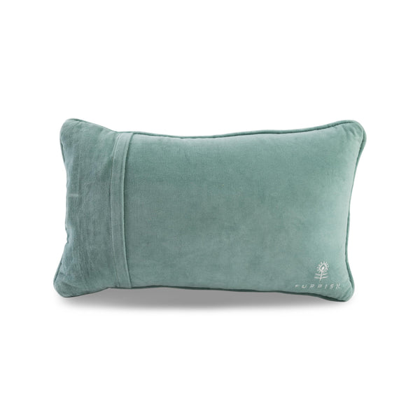 Needlepoint Decorative Throw Pillow – Fly Coach 9x15