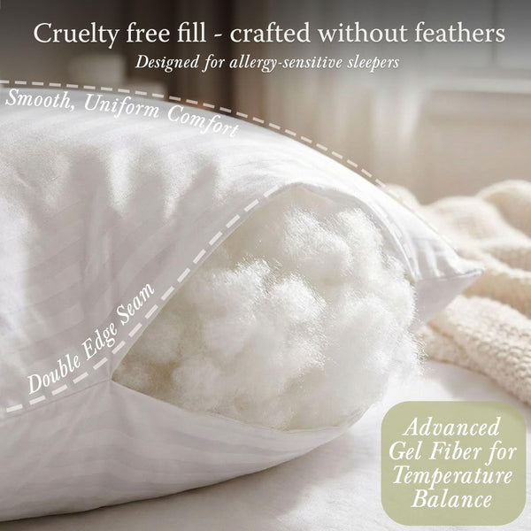 Down Alternative Bed Pillows – Set of 2